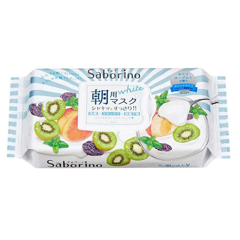 Buy BCL Saborino Morning Mask Fresh White Kiwi Yogurt (28 Pcs) in Australia at Lila Beauty - Korean and Japanese Beauty Skincare and Cosmetics Store