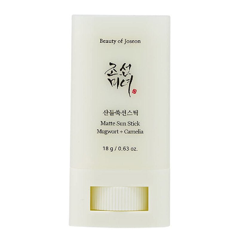Buy Beauty of Joseon Matte Sun Stick: Mugwort + Camelia 18g at Lila Beauty - Korean and Japanese Beauty Skincare and Makeup Cosmetics