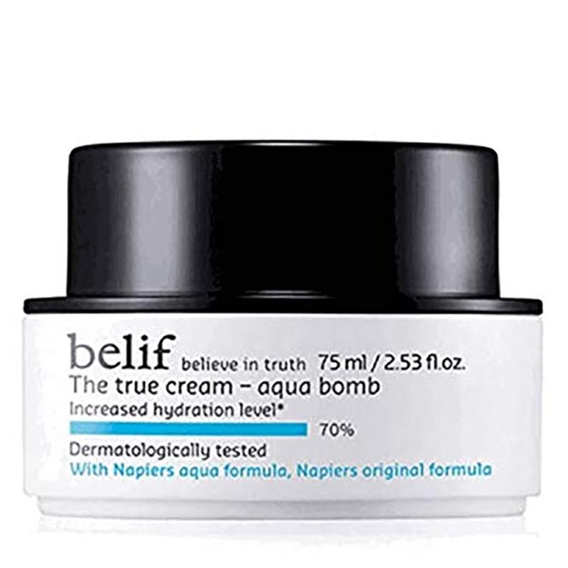 Buy Belif The True Cream Aqua Bomb 75ml (Super Size) at Lila Beauty - Korean and Japanese Beauty Skincare and Makeup Cosmetics