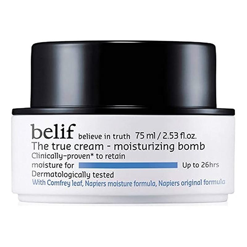 Buy Belif The True Cream Moisturizing Bomb 75ml (Super Size) at Lila Beauty - Korean and Japanese Beauty Skincare and Makeup Cosmetics