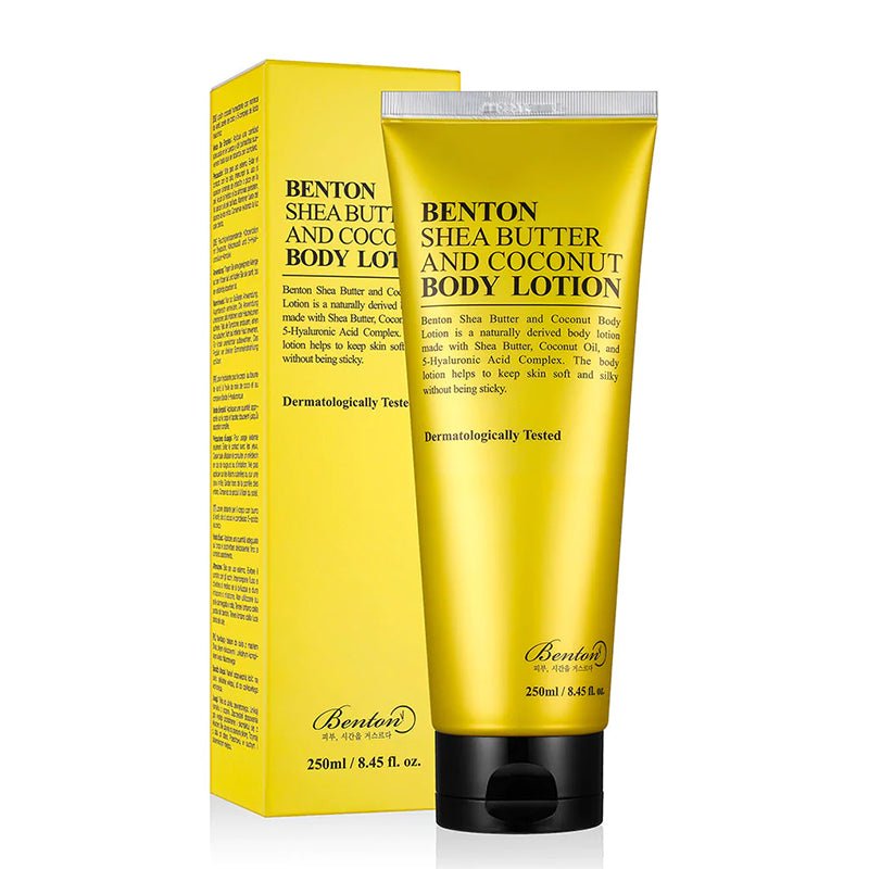 Buy Benton Shea Butter & Coconut Body Lotion 250ml at Lila Beauty - Korean and Japanese Beauty Skincare and Makeup Cosmetics