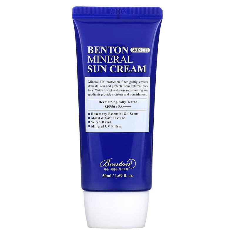 Buy Benton Skin Fit Mineral Sun Cream 50ml at Lila Beauty - Korean and Japanese Beauty Skincare and Makeup Cosmetics