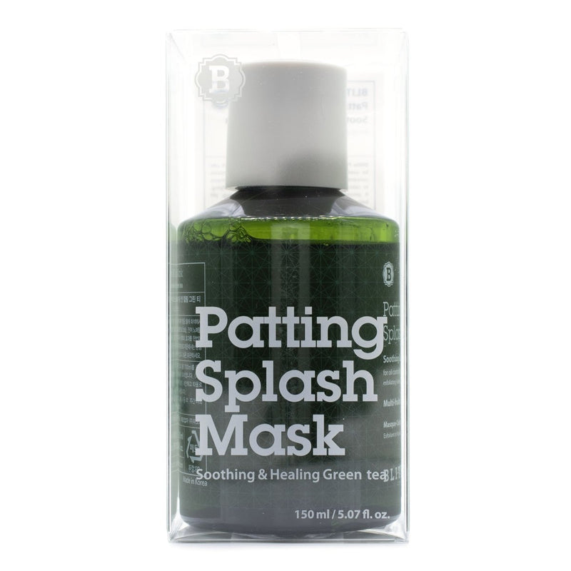 Buy Blithe Patting Splash Mask Soothing & Healing Green Tea 150ml at Lila Beauty - Korean and Japanese Beauty Skincare and Makeup Cosmetics