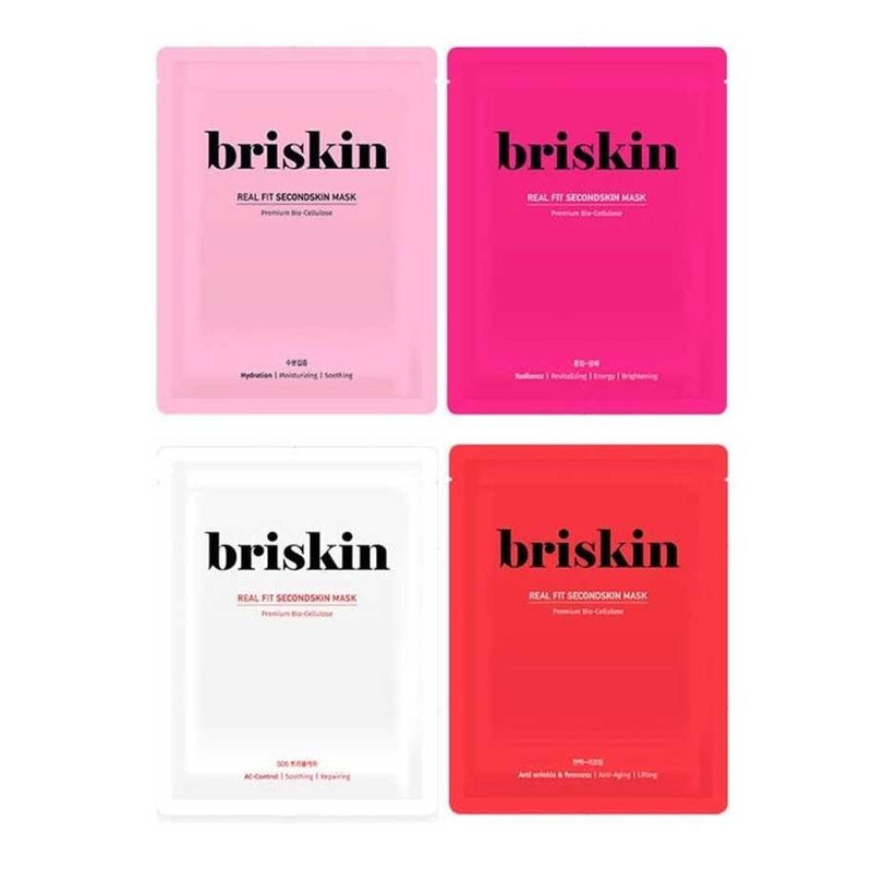 Buy Briskin Real Fit Secondskin Mask 28g in Australia at Lila Beauty - Korean and Japanese Beauty Skincare and Cosmetics Store