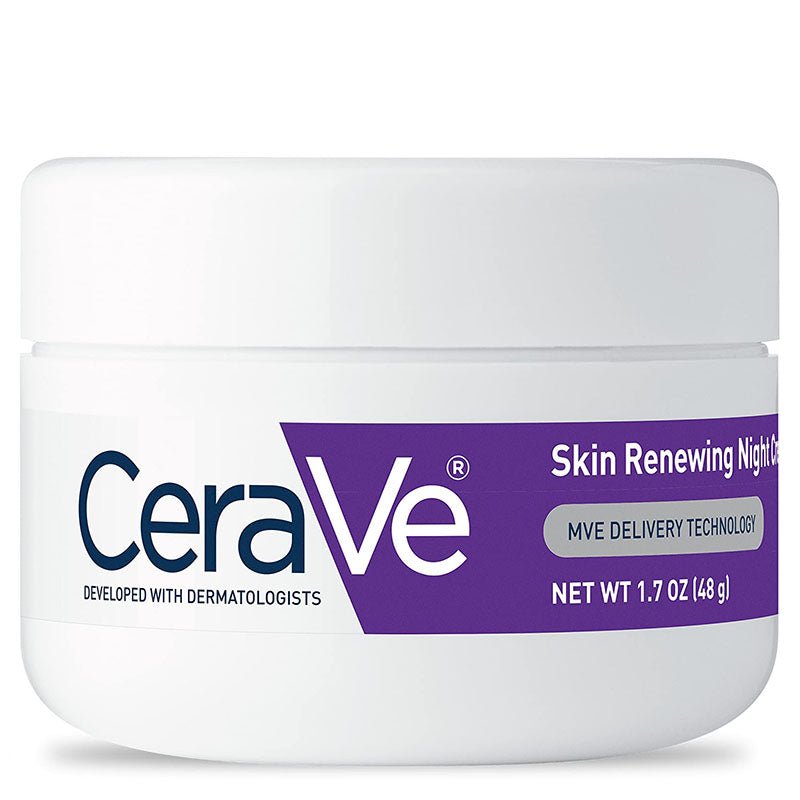 Buy CeraVe Skin Renewing Night Cream 48g at Lila Beauty - Korean and Japanese Beauty Skincare and Makeup Cosmetics