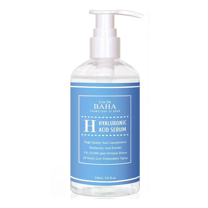 Buy Cos De BAHA H Hyaluronic Acid Serum Jumbo 240ml at Lila Beauty - Korean and Japanese Beauty Skincare and Makeup Cosmetics