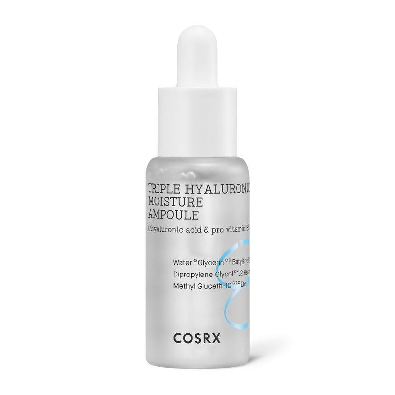 Buy Cosrx Hydrium Triple Hyaluronic Moisture Ampoule Mini 10ml in Australia at Lila Beauty - Korean and Japanese Beauty Skincare and Cosmetics Store