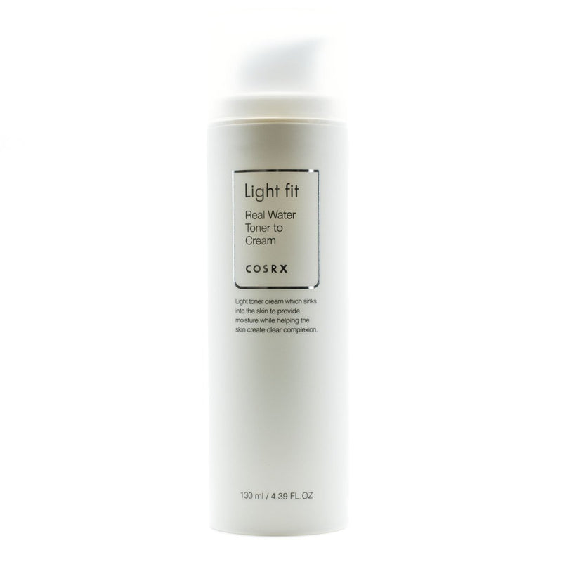 Buy Cosrx Light Fit Real Water Toner To Cream 130ml at Lila Beauty - Korean and Japanese Beauty Skincare and Makeup Cosmetics