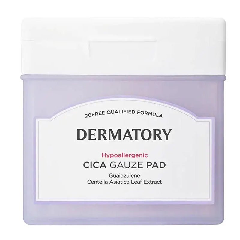 Buy Dermatory Hypoallergenic Cica Rescue Gauze Pad at Lila Beauty - Korean and Japanese Beauty Skincare and Makeup Cosmetics