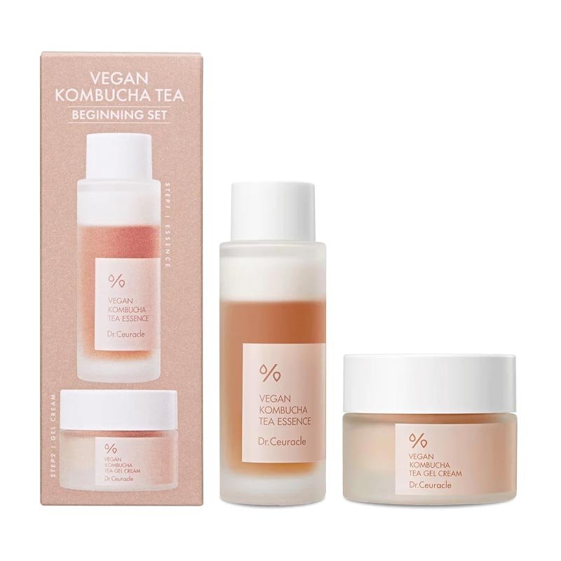 Tea Cosmetics Buy Dr. Ceuracle Vegan Kombucha Tea Beginning Set 50ml + 30ml - Korean ...
