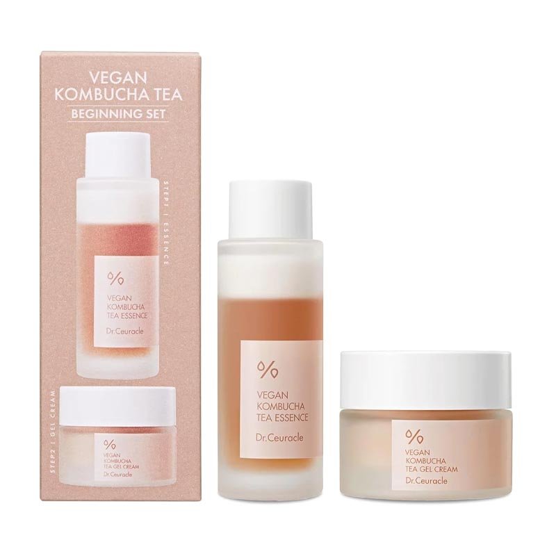 Buy Dr. Ceuracle Vegan Kombucha Tea Beginning Set 50ml + 30ml at Lila Beauty - Korean and Japanese Beauty Skincare and Makeup Cosmetics