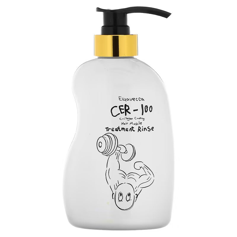 Buy Elizavecca CER-100 Collagen Coating Hair A+ Muscle Treatment Rinse 500ml at Lila Beauty - Korean and Japanese Beauty Skincare and Makeup Cosmetics