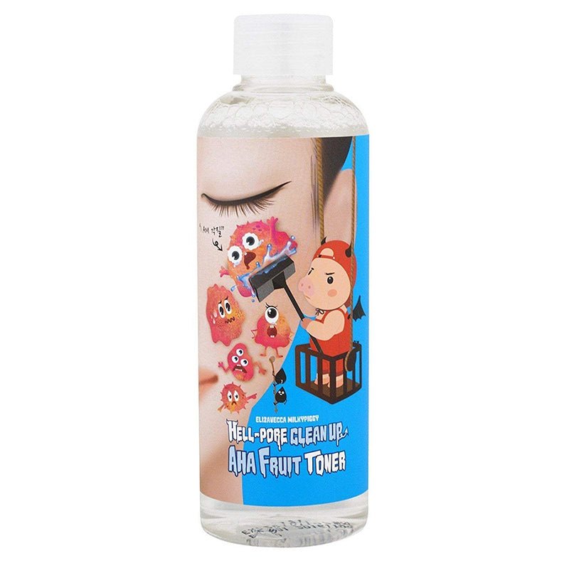 Buy Elizavecca Milky Piggy Hell-Pore Clean Up AHA Fruit Toner 200ml at Lila Beauty - Korean and Japanese Beauty Skincare and Makeup Cosmetics