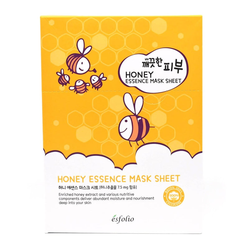 Buy Esfolio Pure Skin Honey Essence Mask Sheet at Lila Beauty - Korean and Japanese Beauty Skincare and Makeup Cosmetics