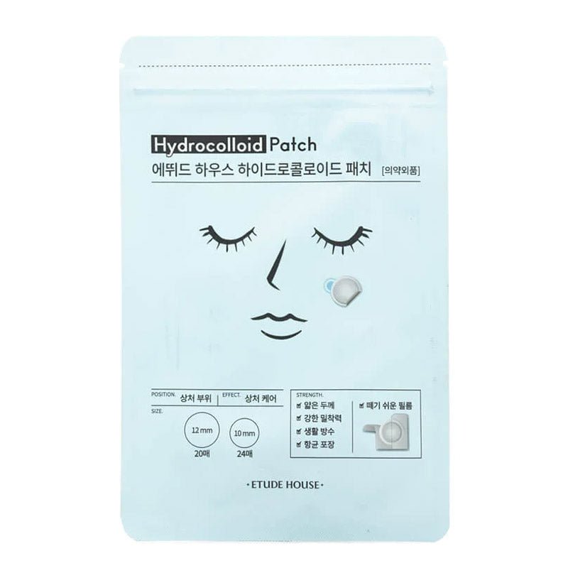 Buy Etude House Hydrocolloid Patch 44pcs at Lila Beauty - Korean and Japanese Beauty Skincare and Makeup Cosmetics