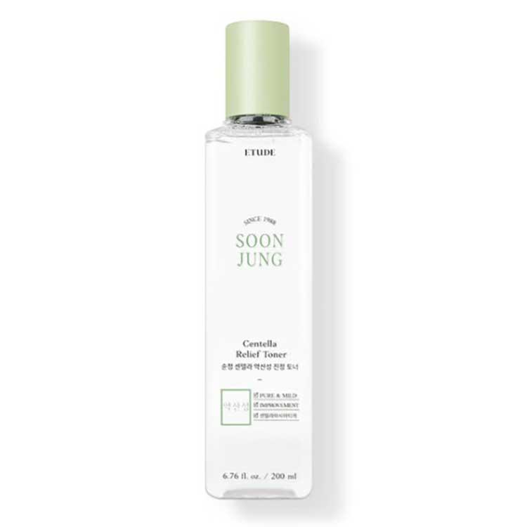 Buy Etude House Soon Jung Centella Weak Acid Soothing Toner 200ml at Lila Beauty - Korean and Japanese Beauty Skincare and Makeup Cosmetics