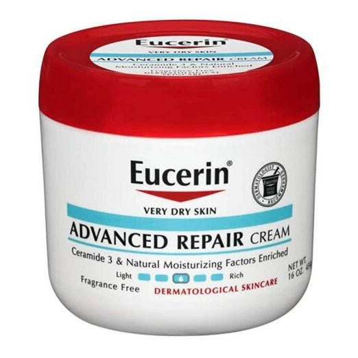 Buy Eucerin Advanced Repair Cream 454g at Lila Beauty - Korean and Japanese Beauty Skincare and Makeup Cosmetics