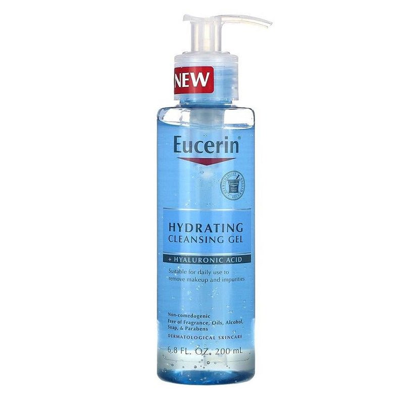 Buy Eucerin Hydrating Cleansing Gel 200ml at Lila Beauty - Korean and Japanese Beauty Skincare and Makeup Cosmetics
