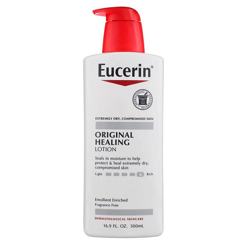 Buy Eucerin Original Healing Lotion 500mL (16.9oz) at Lila Beauty - Korean and Japanese Beauty Skincare and Makeup Cosmetics