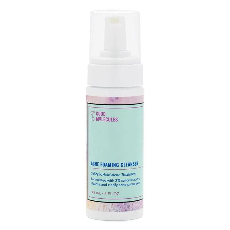 Buy Good Molecules Acne Foaming Cleanser 148ml at Lila Beauty - Korean and Japanese Beauty Skincare and Makeup Cosmetics
