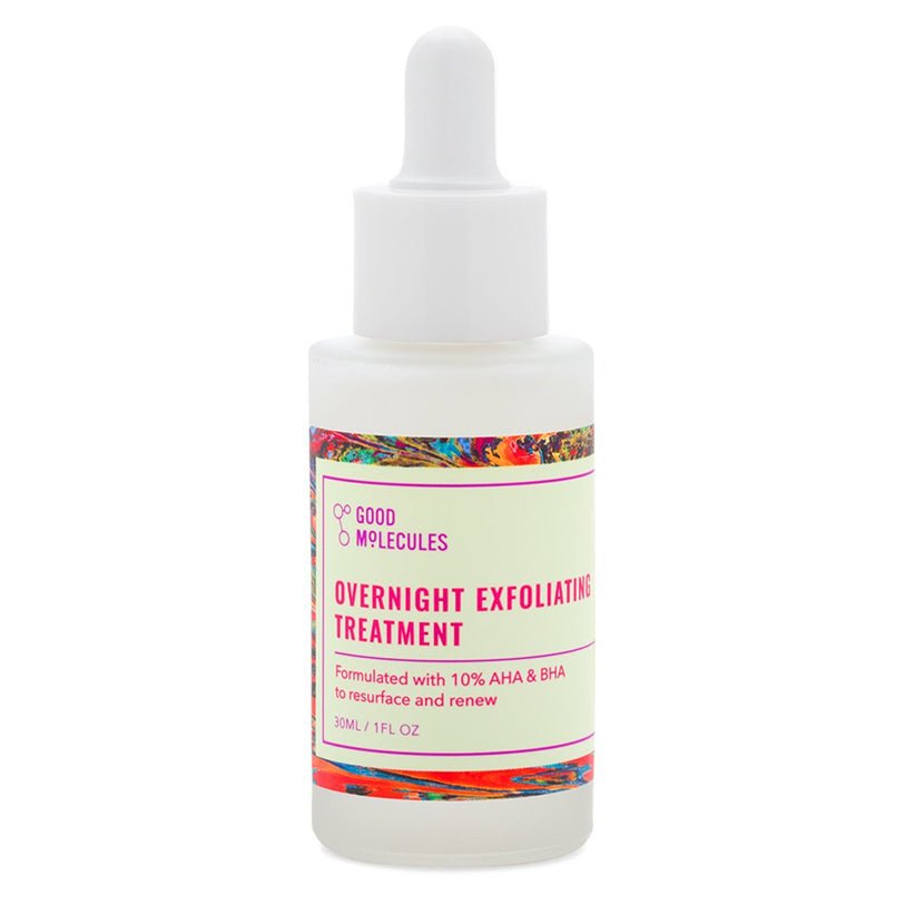Buy Good Molecules Overnight Exfoliating Treatment 30ml at Lila Beauty - Korean and Japanese Beauty Skincare and Makeup Cosmetics