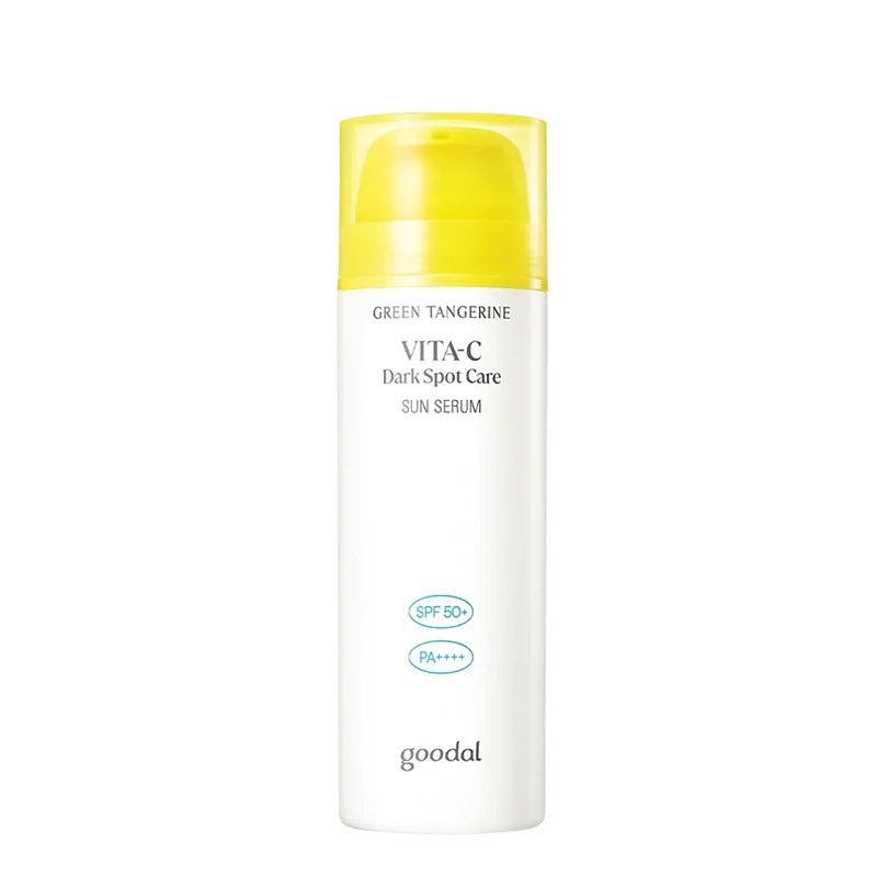 Buy Goodal Green Tangerine Vita-C Dark Spot Care Sun Serum 50ml at Lila Beauty - Korean and Japanese Beauty Skincare and Makeup Cosmetics