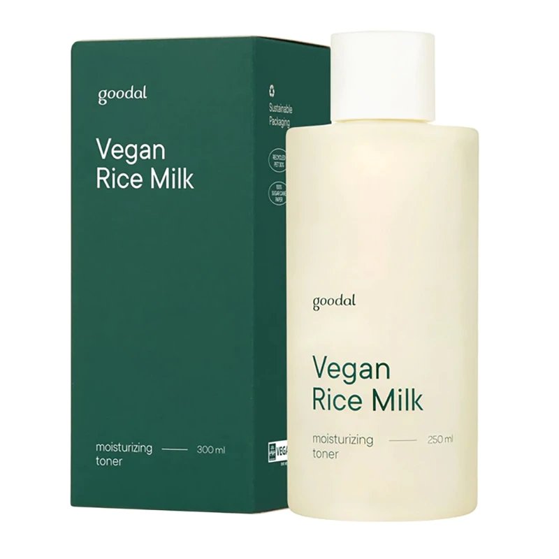 Buy Goodal Vegan Rice Milk Moisturizing toner 250ml at Lila Beauty - Korean and Japanese Beauty Skincare and Makeup Cosmetics