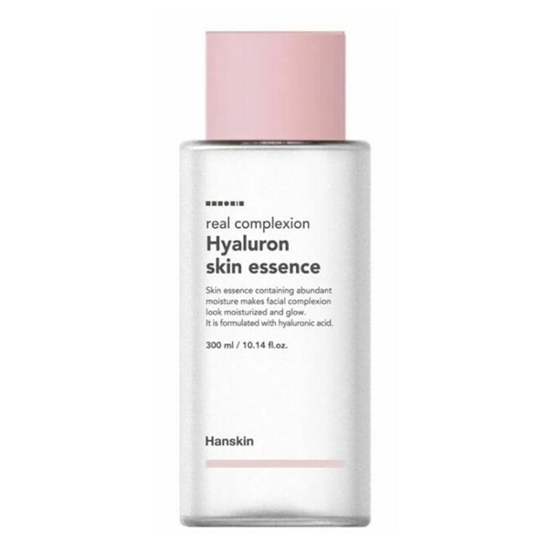 Buy Hanskin Real Complexion Hyaluron Skin Essence 300ml at Lila Beauty - Korean and Japanese Beauty Skincare and Makeup Cosmetics