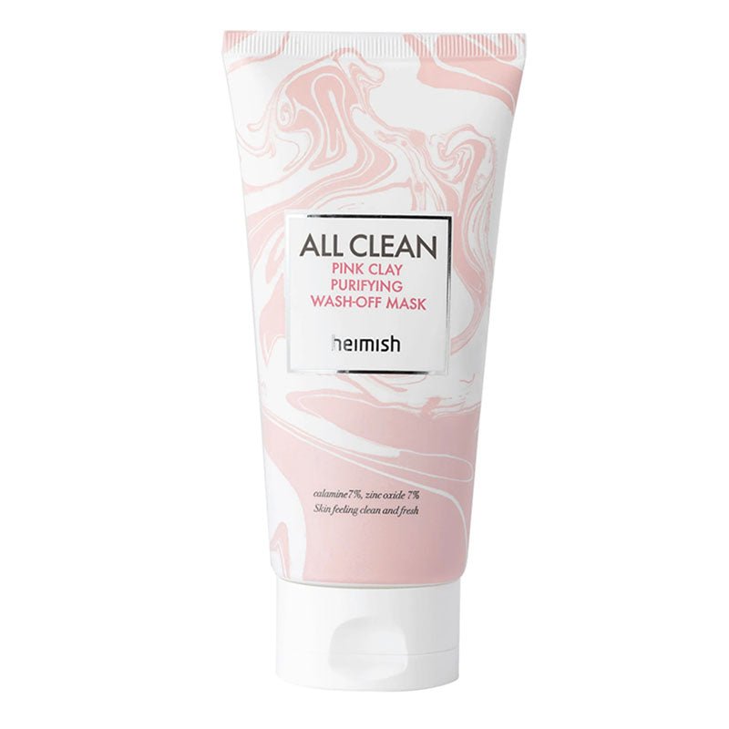 Buy Heimish All Clean Pink Clay Purifying Wash Off Mask 150g at Lila Beauty - Korean and Japanese Beauty Skincare and Makeup Cosmetics