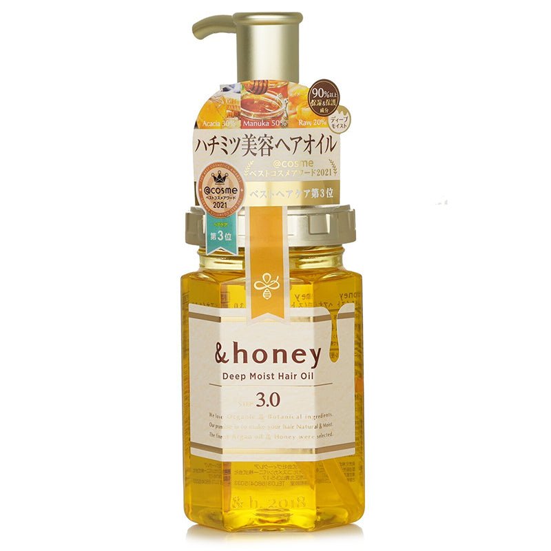 Buy &honey Deep Moist Hair Oil 3.0 100ml at Lila Beauty - Korean and Japanese Beauty Skincare and Makeup Cosmetics