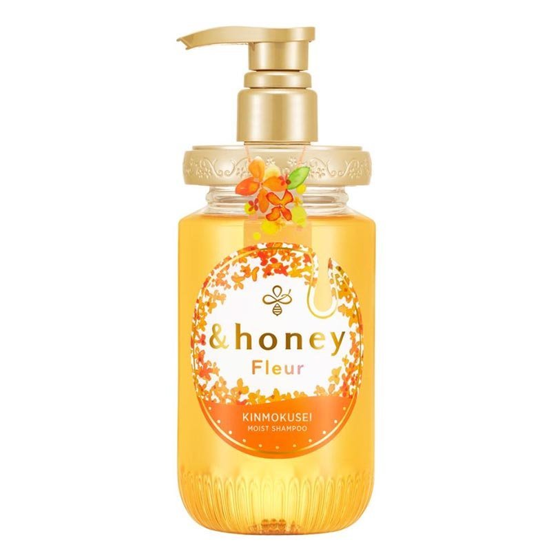 Buy &honey Fleur Kinmokusei Moist Shampoo 450ml at Lila Beauty - Korean and Japanese Beauty Skincare and Makeup Cosmetics
