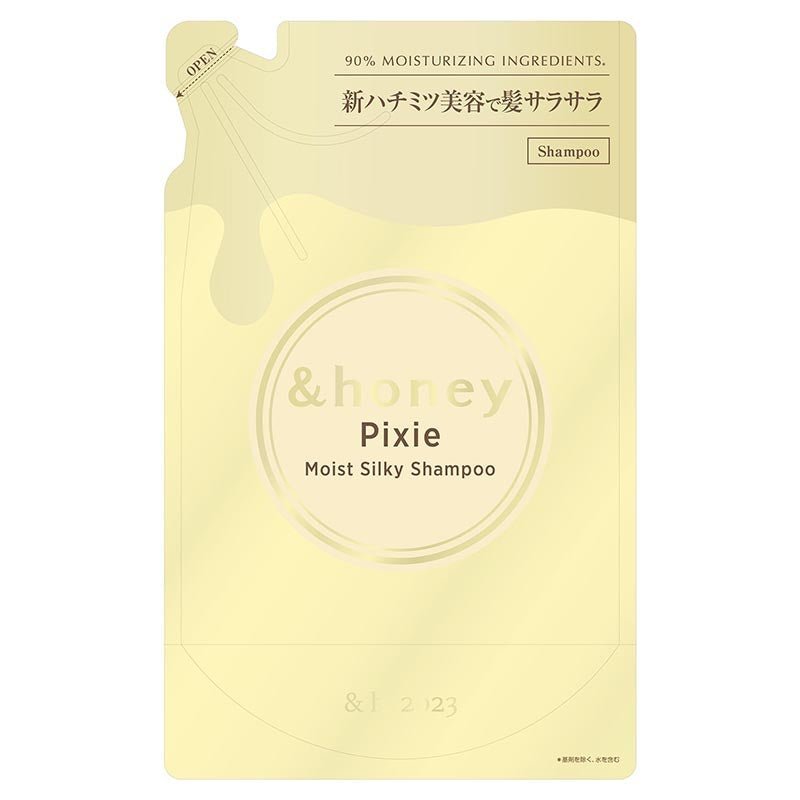 Buy &honey Pixie Moist Silky Shampoo 1.0 Refill 350ml at Lila Beauty - Korean and Japanese Beauty Skincare and Makeup Cosmetics
