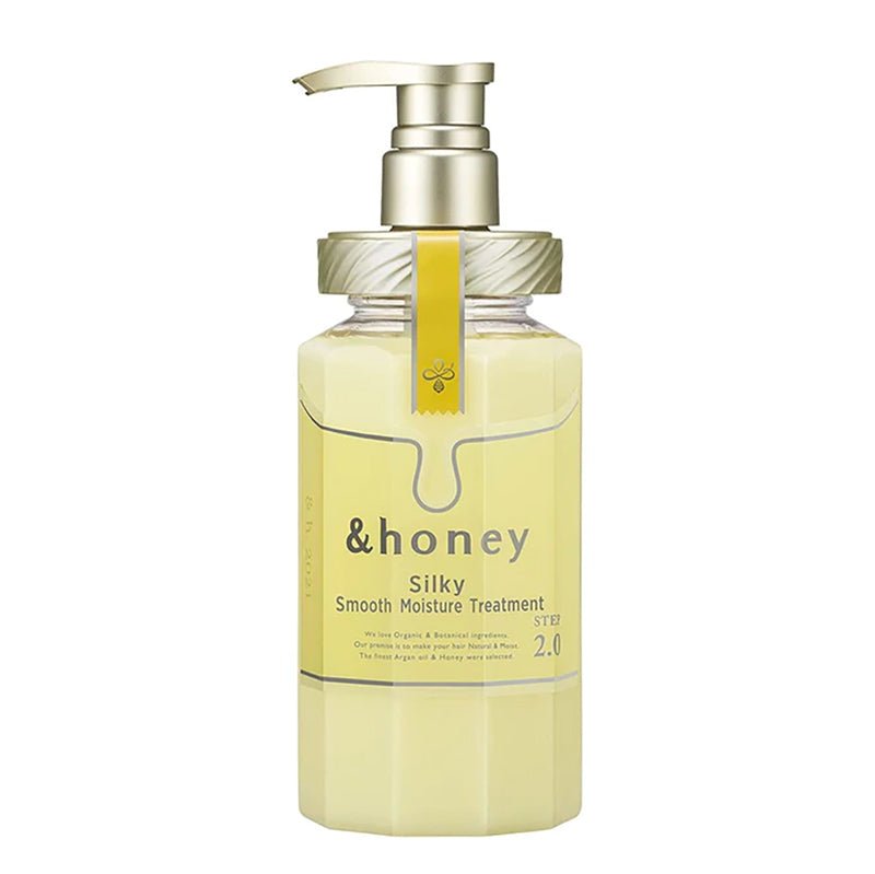 Buy &honey Silky Smooth Moisture Hair Treatment 445g at Lila Beauty - Korean and Japanese Beauty Skincare and Makeup Cosmetics
