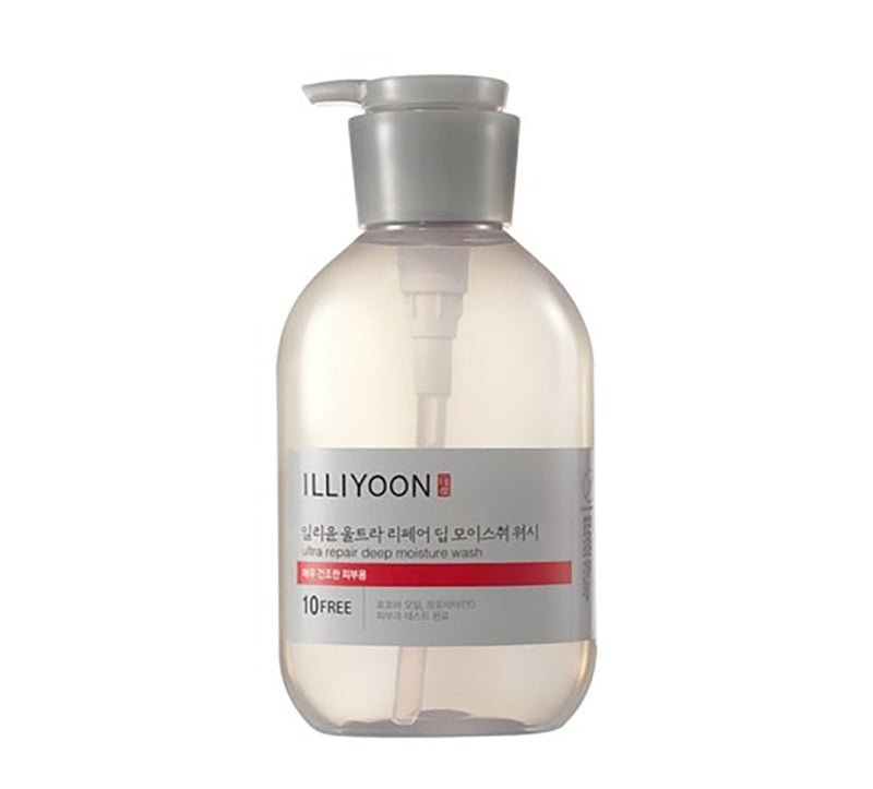 Buy illiyoon Ultra Repair Deep Moisture Wash 500ml at Lila Beauty - Korean and Japanese Beauty Skincare and Makeup Cosmetics