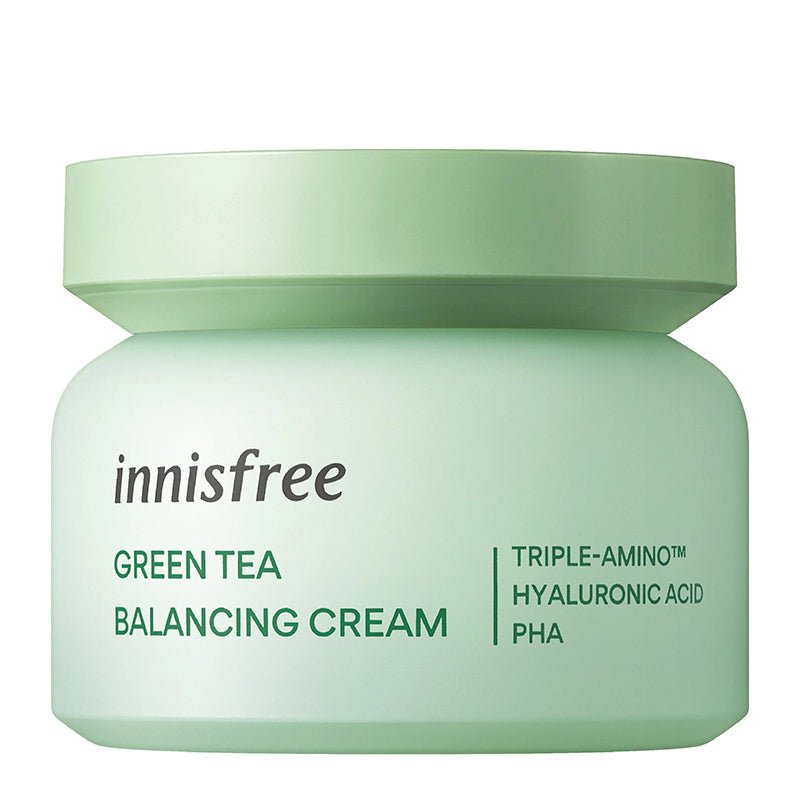 Buy Innisfree Green Tea Balancing Cream 50ml at Lila Beauty - Korean and Japanese Beauty Skincare and Makeup Cosmetics