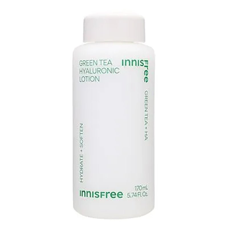 Buy Innisfree Green Tea Hyaluronic Lotion 170ml at Lila Beauty - Korean and Japanese Beauty Skincare and Makeup Cosmetics