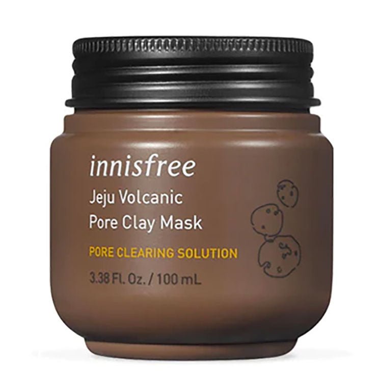 Buy Innisfree Jeju Volcanic Pore Clay Mask 100ml at Lila Beauty - Korean and Japanese Beauty Skincare and Makeup Cosmetics