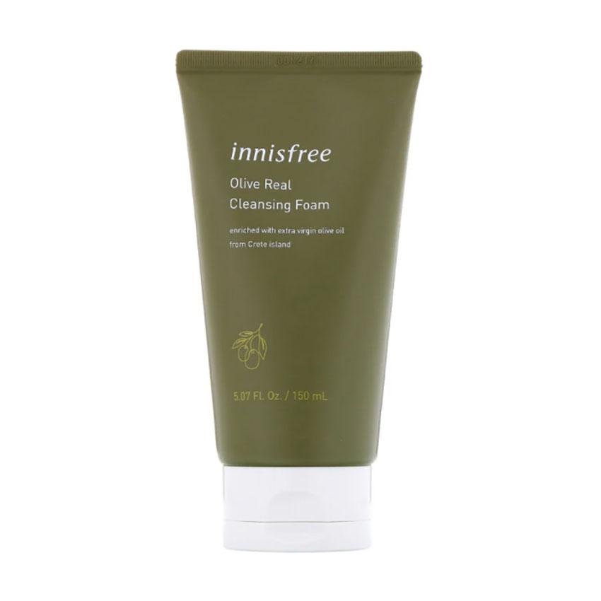Buy Innisfree Olive Real Cleansing Foam 150ml in Australia at Lila Beauty - Korean and Japanese Beauty Skincare and Cosmetics Store