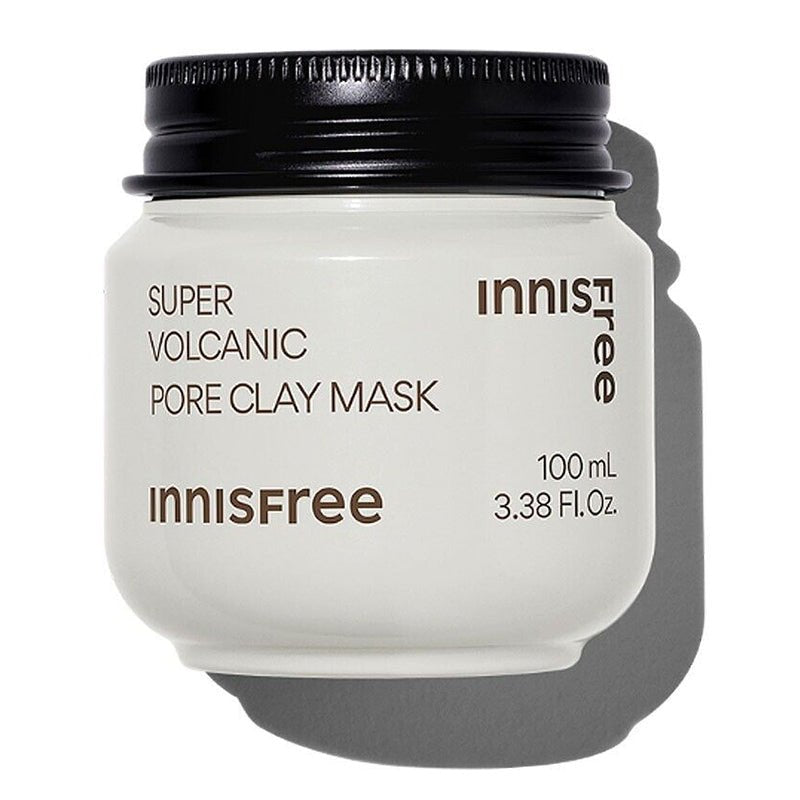 Buy Innisfree Super Volcanic Pore Clay Mask 100ml at Lila Beauty - Korean and Japanese Beauty Skincare and Makeup Cosmetics
