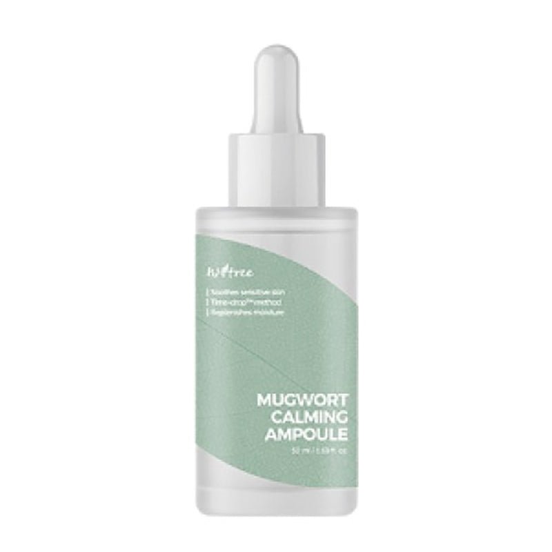 Buy Isntree Mugwort Calming Ampoule 50ml at Lila Beauty - Korean and Japanese Beauty Skincare and Makeup Cosmetics
