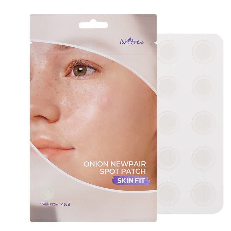 Buy Isntree Onion Newpair Spot Patch Skin Fit 15 Patches (12mm*15ea) at Lila Beauty - Korean and Japanese Beauty Skincare and Makeup Cosmetics