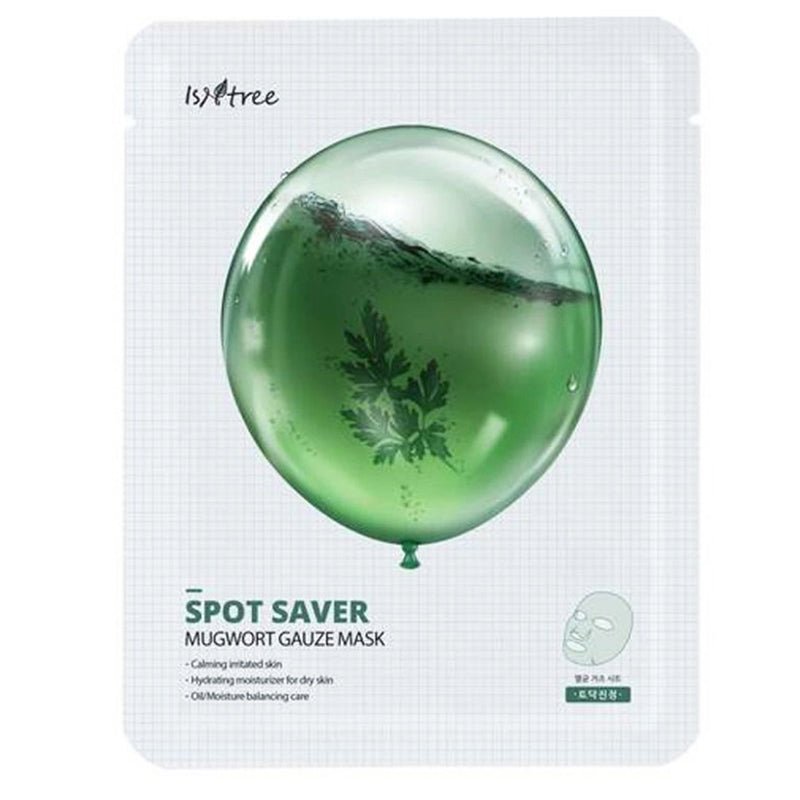 Buy Isntree Spot Saver Mugwort Gauze Mask 23g at Lila Beauty - Korean and Japanese Beauty Skincare and Makeup Cosmetics