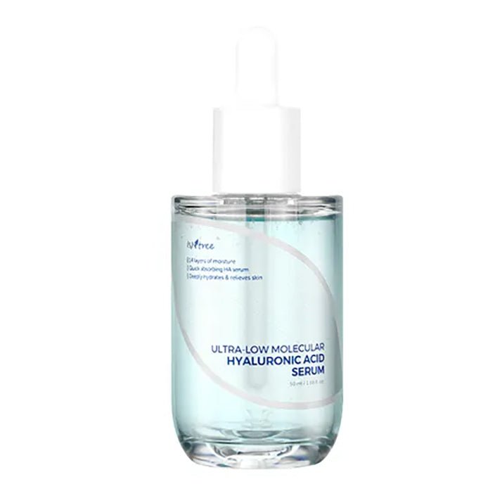 Buy Isntree Ultra-Low Molecular Hyaluronic Acid Serum 50ml at Lila Beauty - Korean and Japanese Beauty Skincare and Makeup Cosmetics