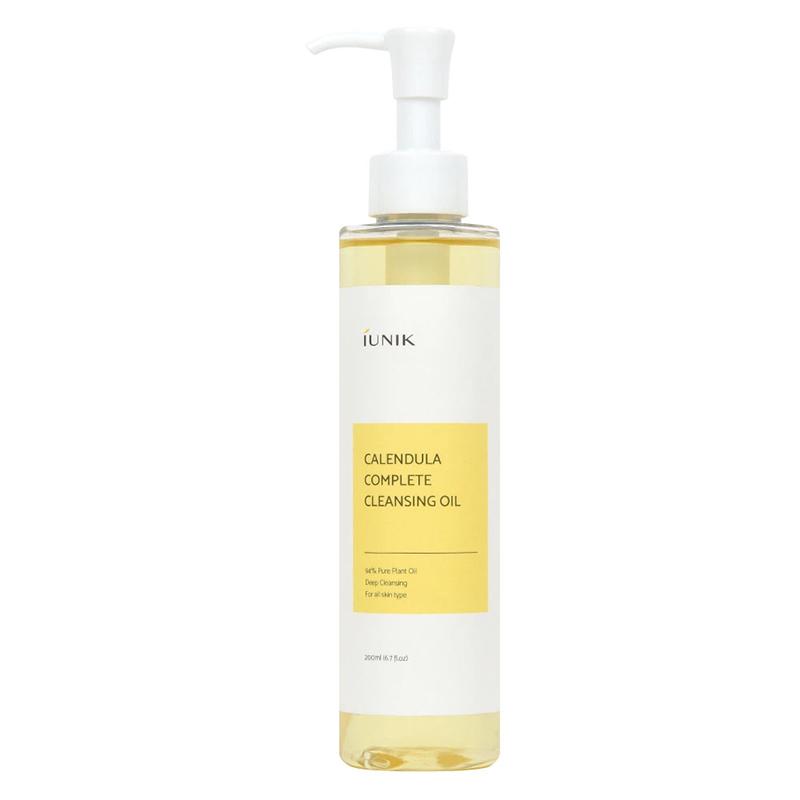 Buy iUNIK Calendula Complete Cleansing Oil 200ml at Lila Beauty - Korean and Japanese Beauty Skincare and Makeup Cosmetics
