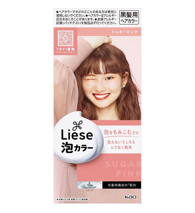 Buy Kao Liese Creamy Bubble Hair Color Design (11 Types) at Lila Beauty - Korean and Japanese Beauty Skincare and Makeup Cosmetics