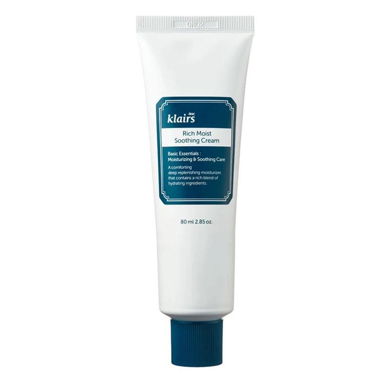 Buy Klairs Rich Moist Soothing Cream 80ml Renewal (Flawed Box) at Lila Beauty - Korean and Japanese Beauty Skincare and Makeup Cosmetics