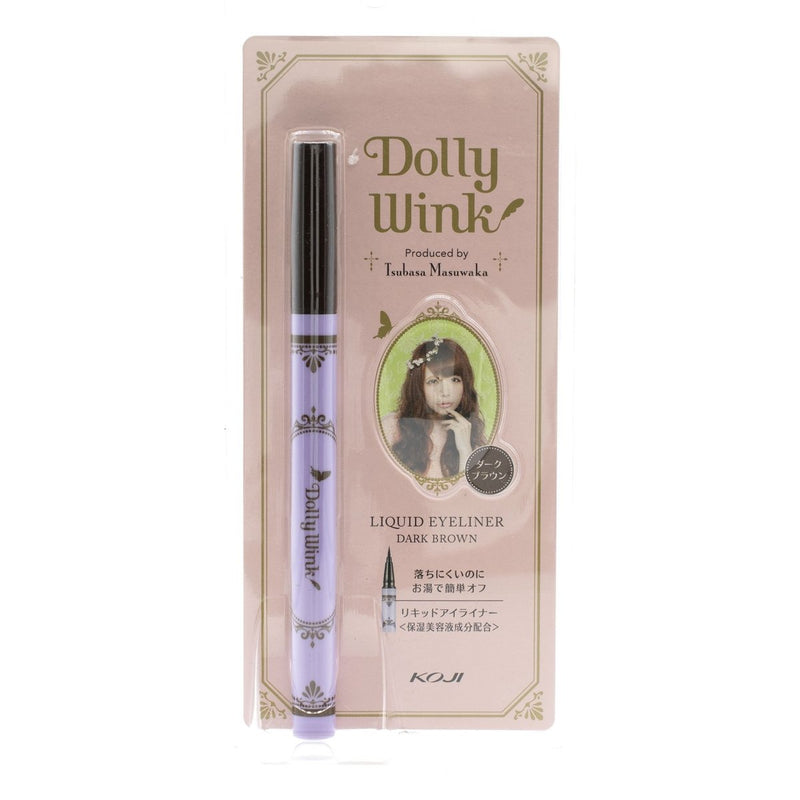Buy Koji Dolly Wink Liquid Eyeliner (Dark Brown) at Lila Beauty - Korean and Japanese Beauty Skincare and Makeup Cosmetics