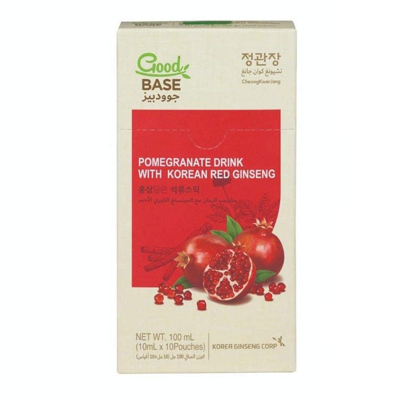 Buy Korea Ginseng Corp Goodbase Pomegranate Korean Red Ginseng Pouch 50ml at Lila Beauty - Korean and Japanese Beauty Skincare and Makeup Cosmetics