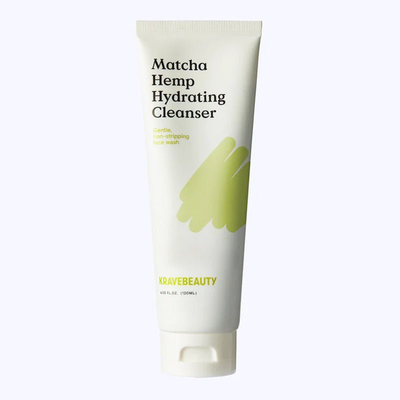 Buy Krave Beauty Matcha Hemp Hydrating Cleanser 120ml (Flawed Box) at Lila Beauty - Korean and Japanese Beauty Skincare and Makeup Cosmetics
