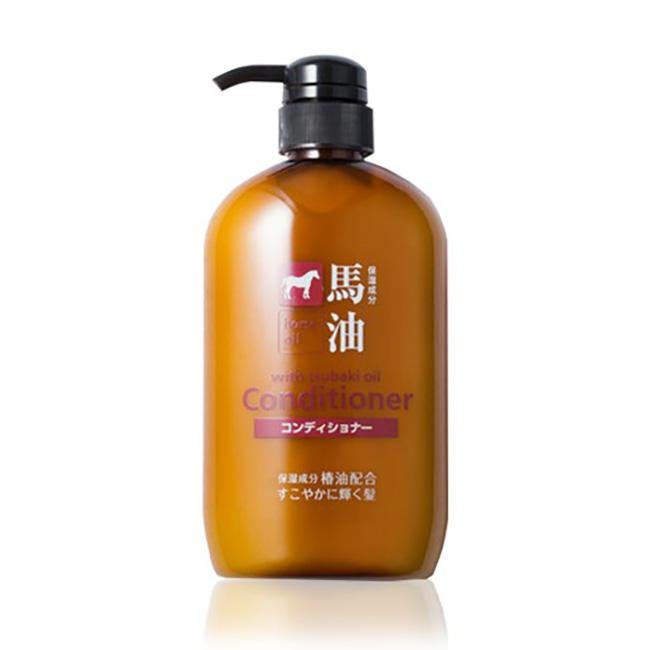 Buy Kumano Horse Oil With Tsubaki Oil Conditioner 600ml in Australia at Lila Beauty - Korean and Japanese Beauty Skincare and Cosmetics Store